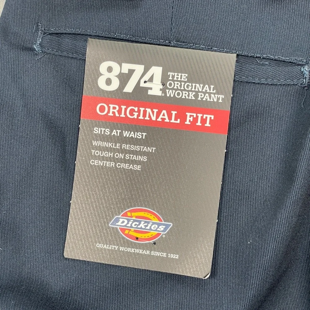 Dickies‎ Pants Mens 30 X 30 (FITS 28x30) Original Fit (874) Blue New